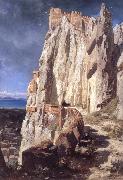 Jean-Paul Laurens Vann-s Rock china oil painting reproduction